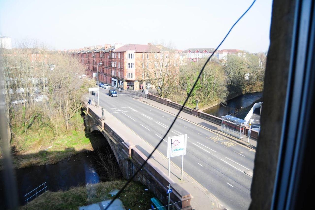 Glasgow Apartment Transport Links & Street Parking Eksteriør billede